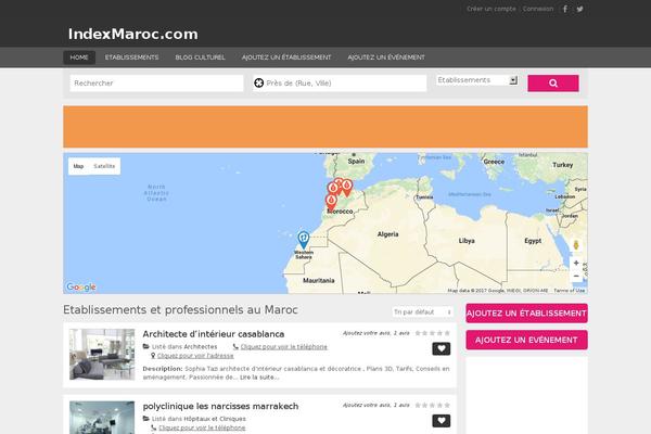 Site using Appthemes-logic-widgets plugin
