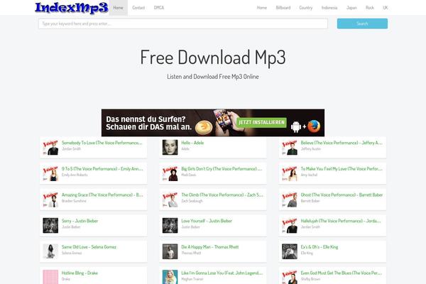ocim_mp3_v2 theme websites examples