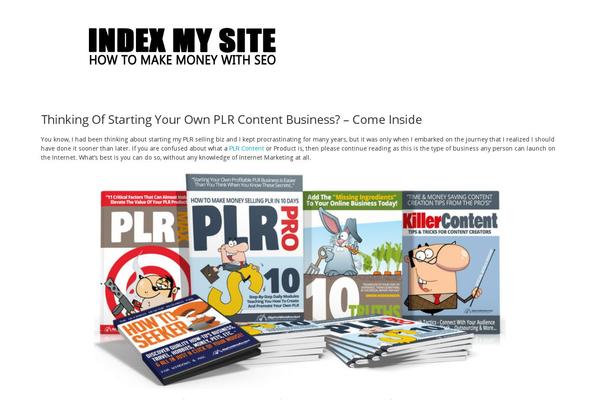 Mystery theme site design template sample