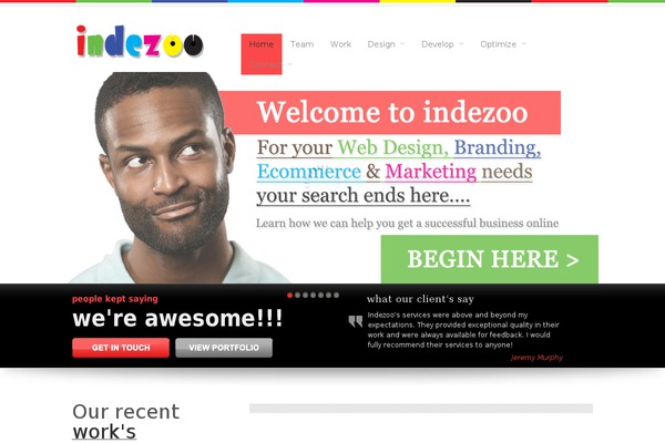 Bowtie theme site design template sample