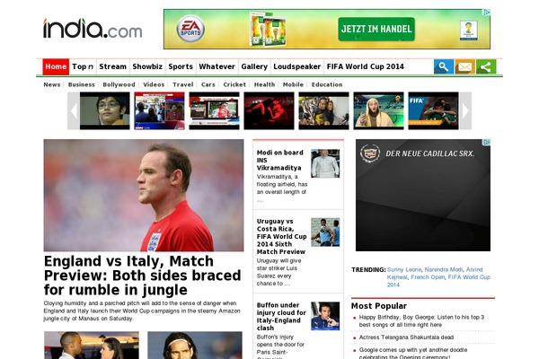 india.com site used Icom