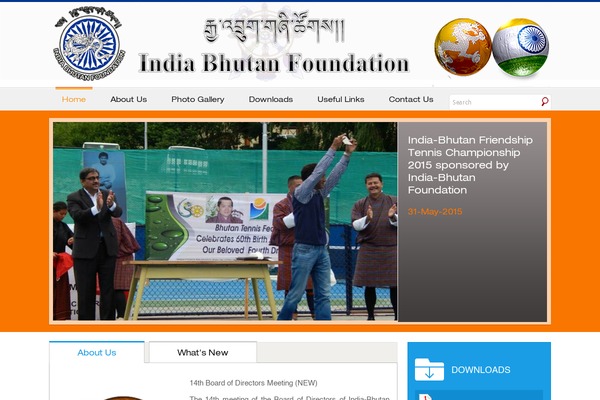 indiabhutanfoundation.org site used Ibf