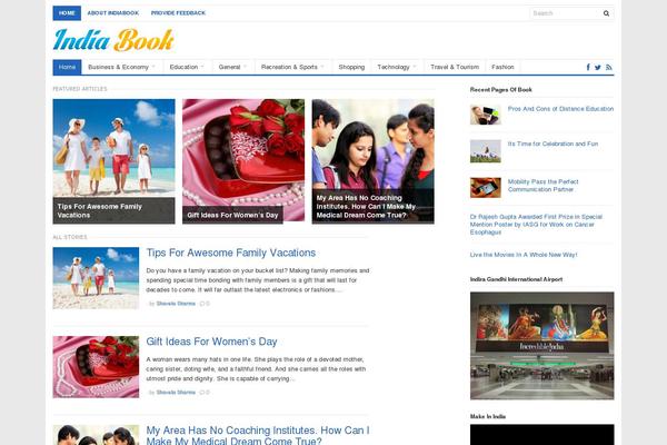 Freshlife theme site design template sample