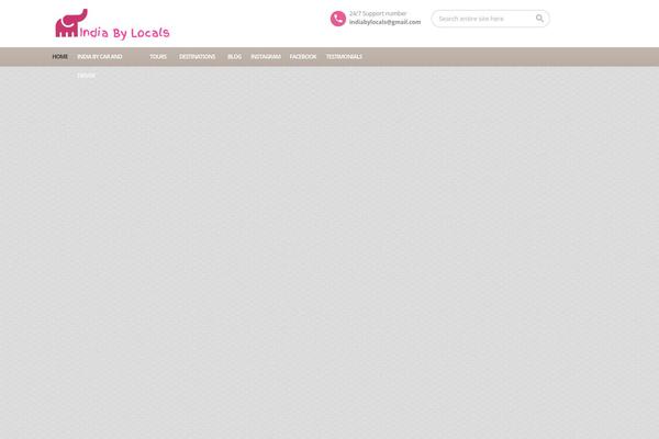 Byt-child theme site design template sample