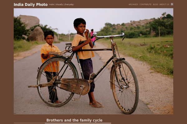 indiadailyphoto.com site used Monotone