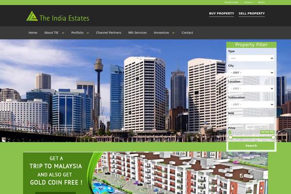 indiaestates.co.in site used Realocation