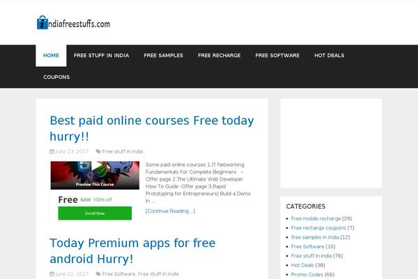 CW Magazine theme site design template sample