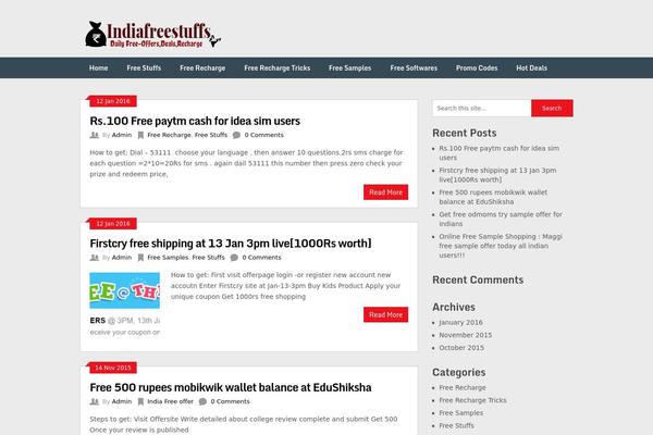Ribbon theme site design template sample
