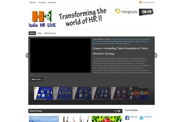 Videozoom theme site design template sample