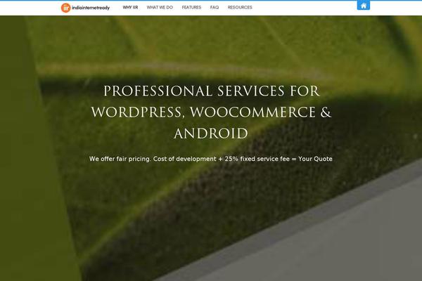 Site using Typing Effect plugin