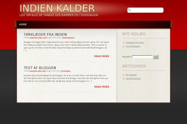 Frantic theme site design template sample