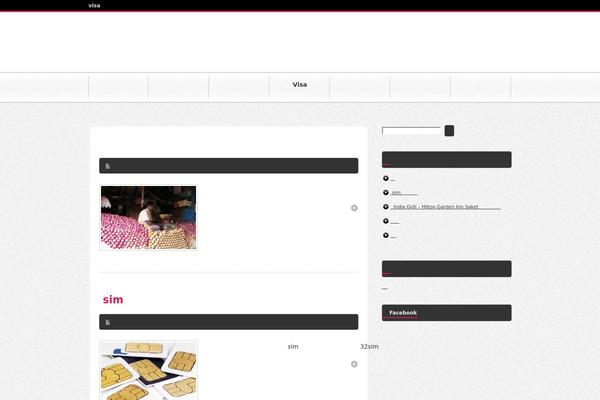 BlogPress theme site design template sample