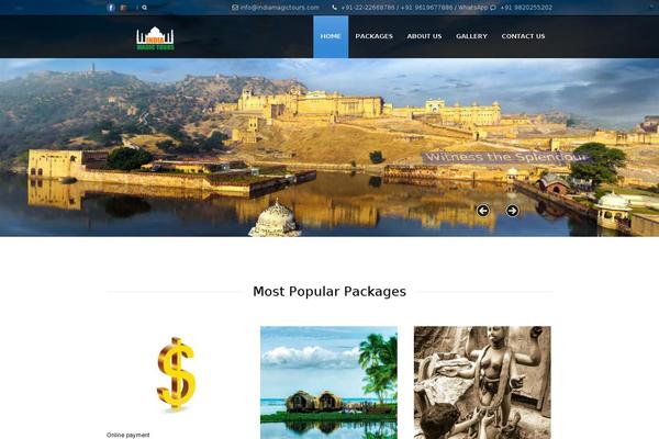 Tourpackage-v2-04 theme site design template sample
