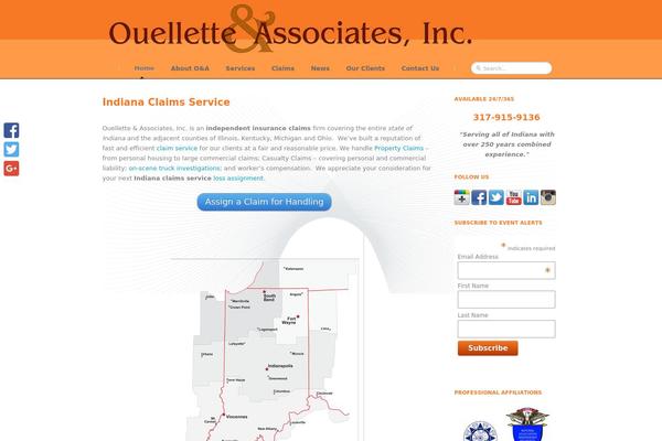 Athena theme site design template sample