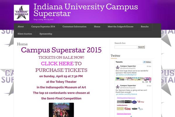 Eventbrite Venue theme site design template sample
