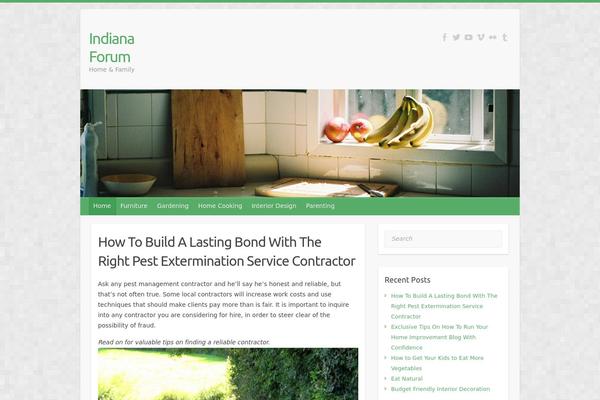 Travelify theme site design template sample