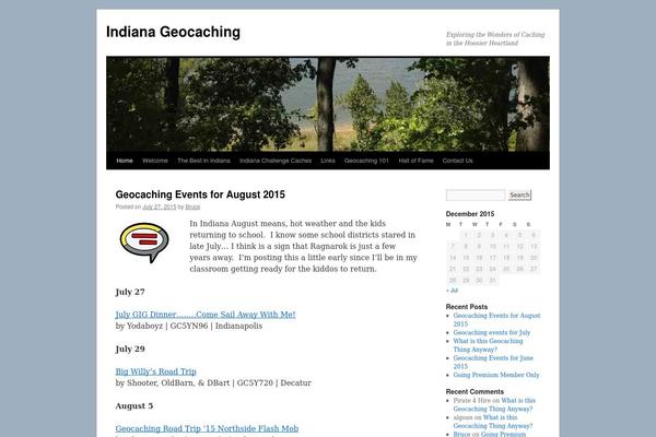 Twenty Ten theme site design template sample