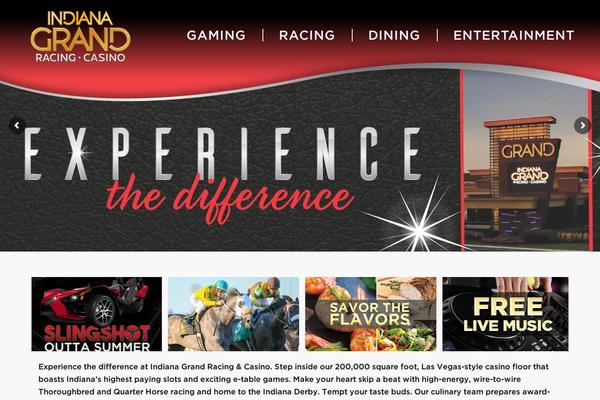 IndianaGrand theme websites examples