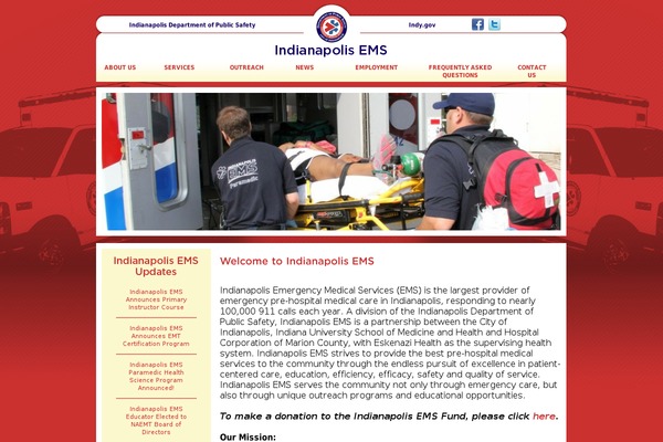 indianapolisems.org site used Ems