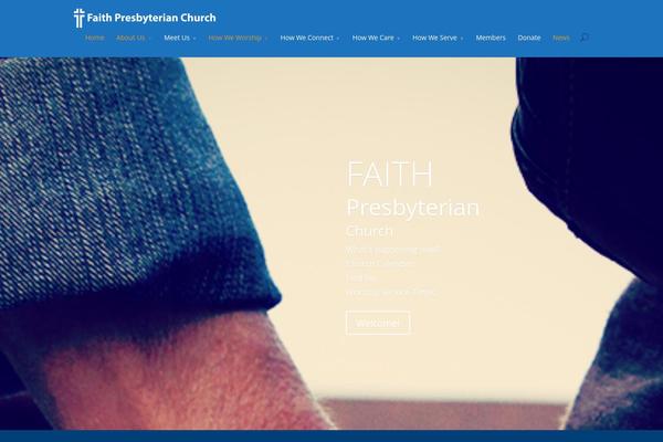 Divi theme site design template sample