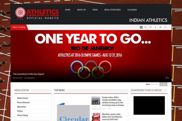 Site using T4B News Ticker plugin