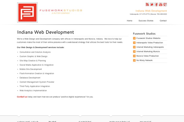 Broadscope theme site design template sample