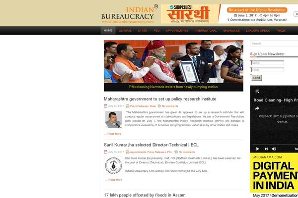 indianbureaucracy.com site used Indybur