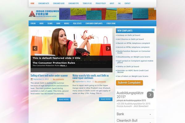 indianconsumerforum.com site used Maghub
