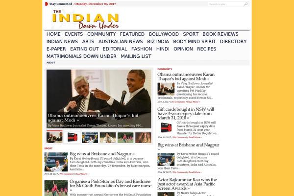 Advanced Newspaper theme site design template sample