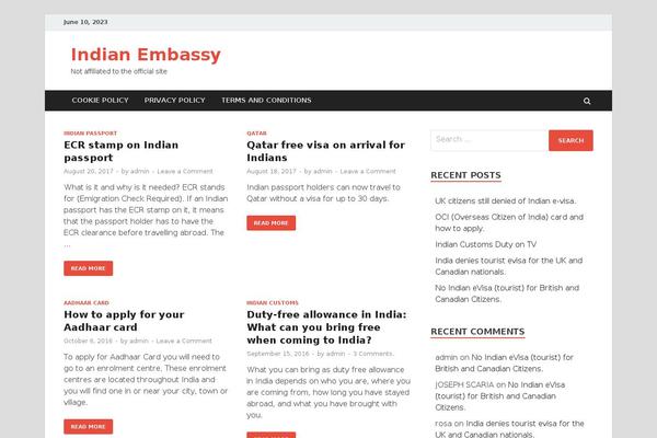HitMag theme site design template sample