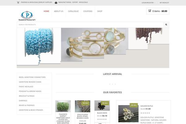 Nielsen theme site design template sample