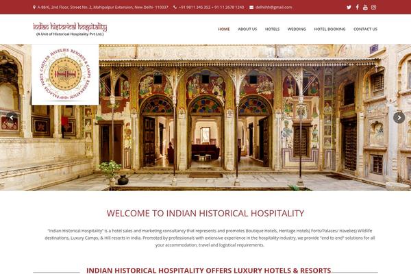 Richer theme site design template sample
