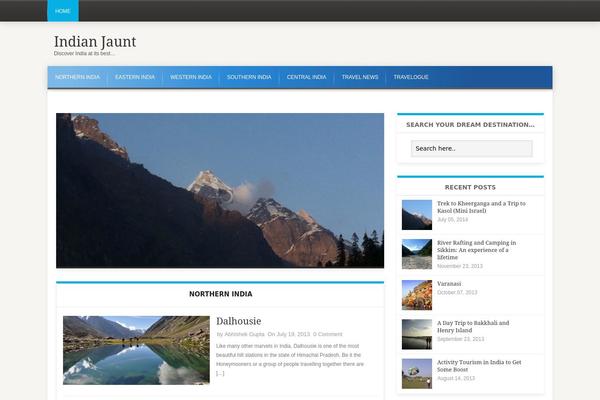 iMag Mag theme site design template sample