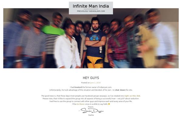 indianlair.com site used Aberration Lite