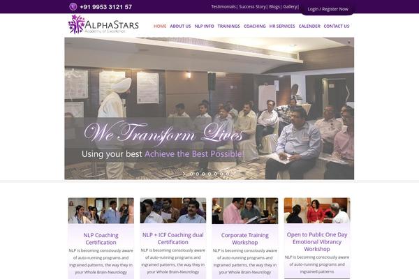 Guru theme site design template sample