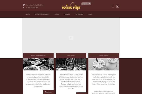 indianraja.lv site used Espresso