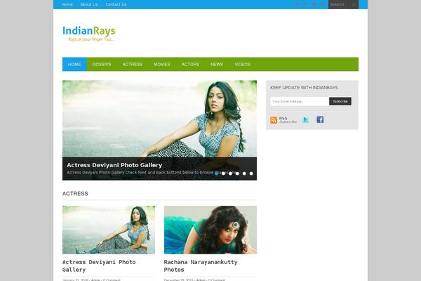 indianrays.net site used Magazon Wp