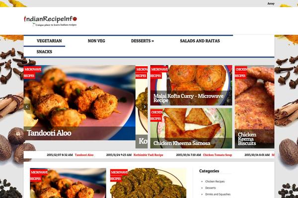 Meganews theme site design template sample