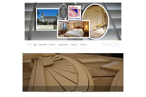 Evolution theme site design template sample