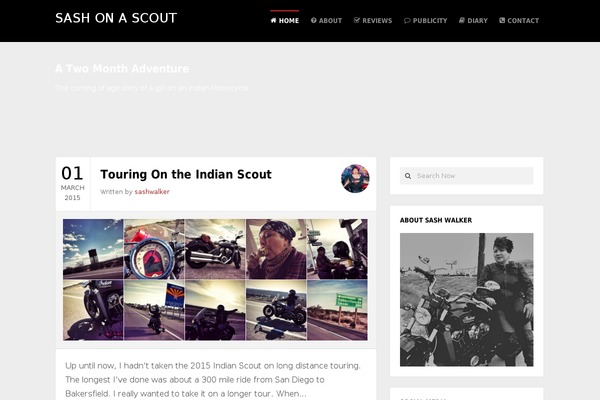 GoBlog theme site design template sample