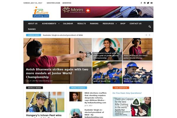 NewsMag theme site design template sample