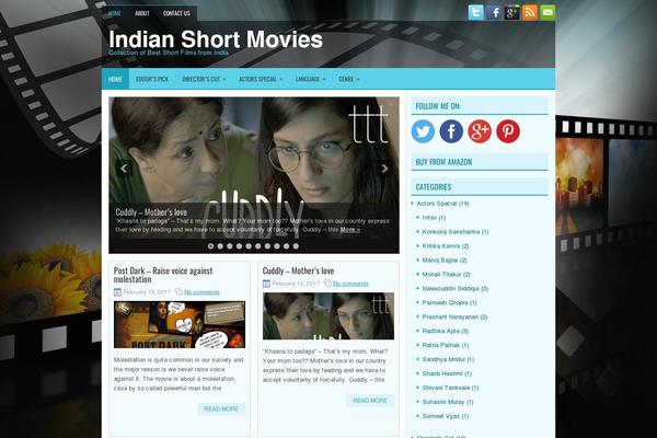 Site using Simple Follow Me Social Buttons Widget plugin