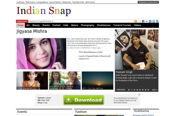 NewsTimes theme site design template sample