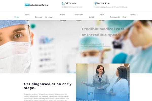 Howes theme site design template sample