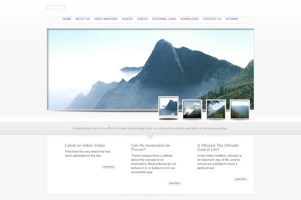 SimplePress theme site design template sample