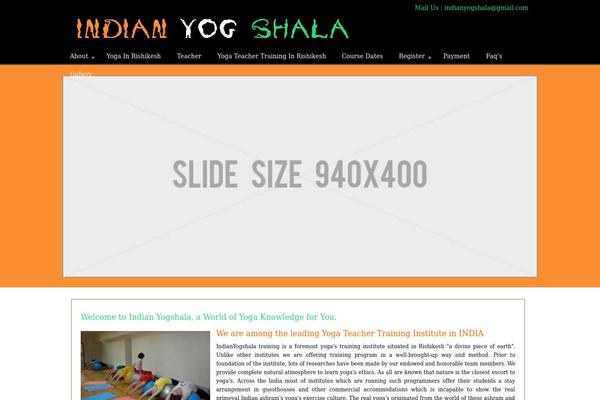 indianyogshala.com site used uDesign