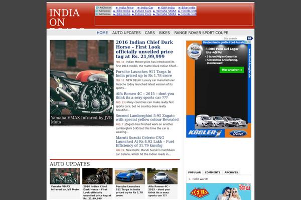 Newstube theme site design template sample