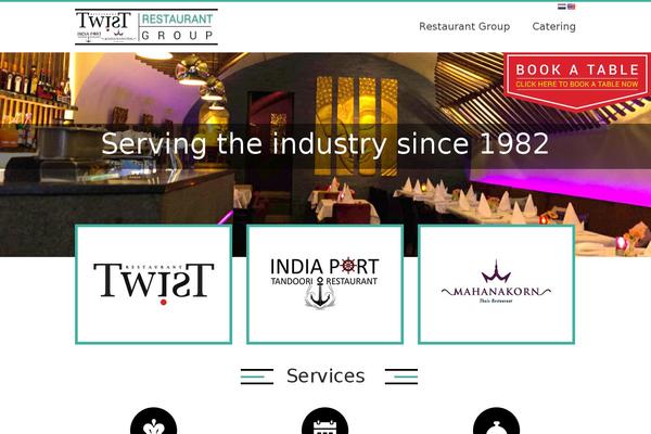 Feast theme site design template sample