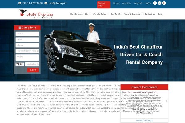 Site using Testimonial Rotator plugin