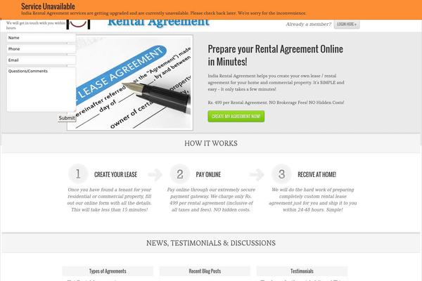 Shell Lite theme site design template sample